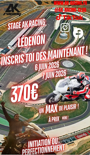 Stage de pilotage sur le Circuit de Lédenon avec AK Racing